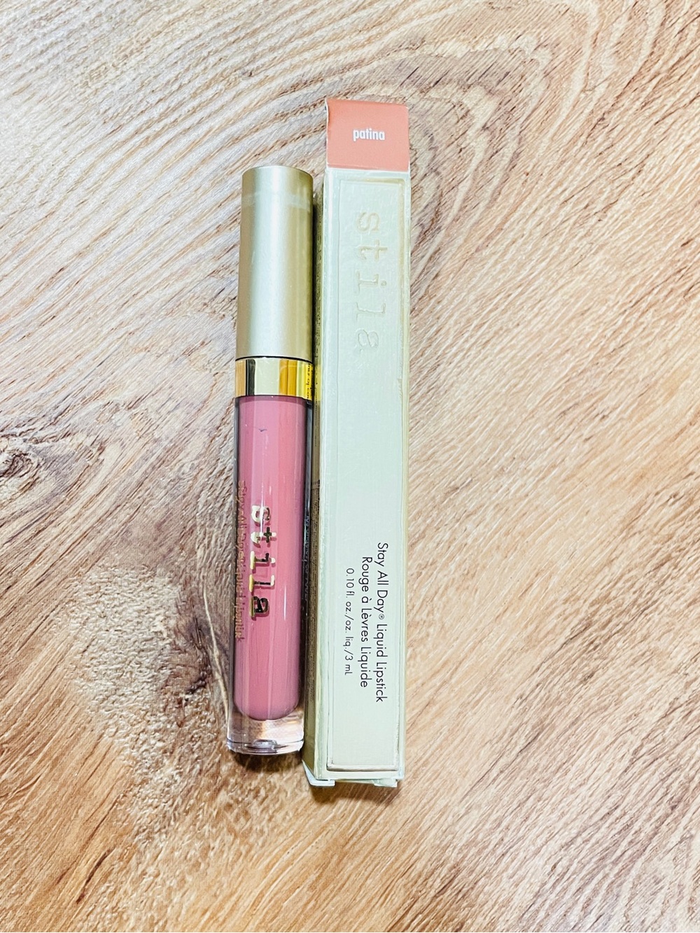Stila Patina Liquid Lipstick - Dusty Rose Pink